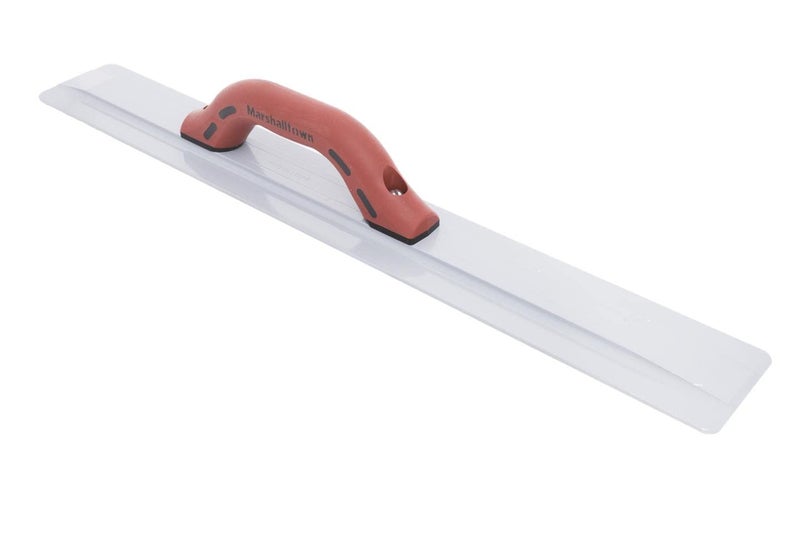 MARSHALLTOWN 20 Inch Beveled End Magnesium Hand Float, Concrete, 20 Inches, DuraSoft Handle, Cast Magnesium Blade, Made in the USA, 146D - Image 2